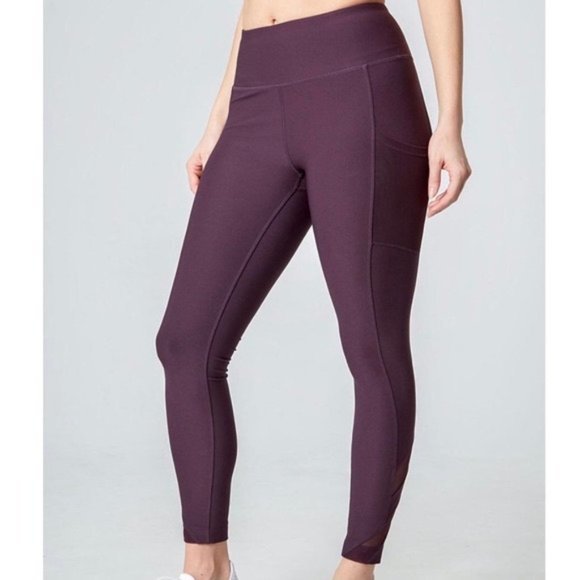 NWT MONDETTA High Waist Active Leggings - Medium - Picture 2 of 3